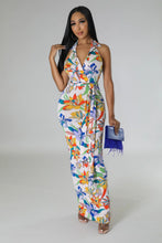 Tropical Halter dress