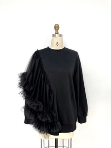 Tulle Sweatshirt