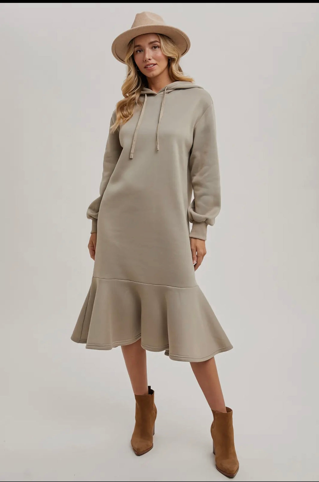 Sweatshirt hoodie dress