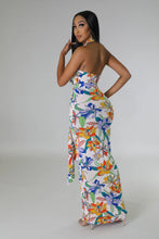 Tropical Halter dress