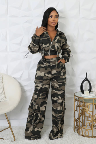 Two piece Camo Set