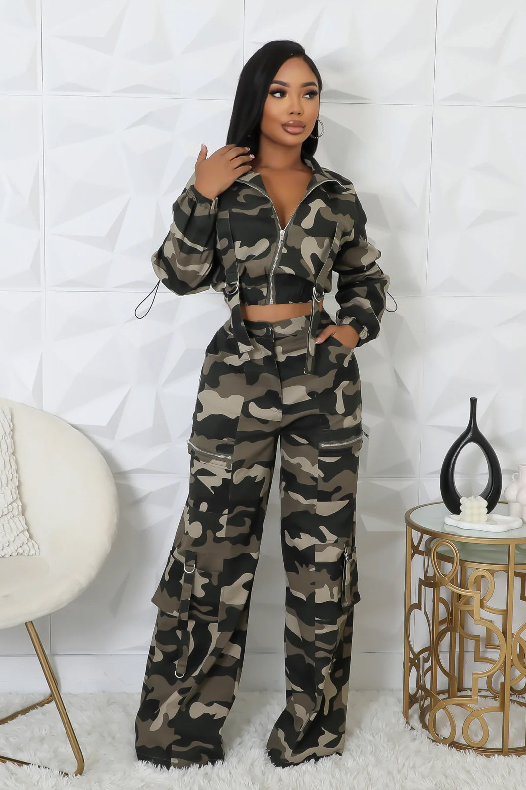 Two piece Camo Set